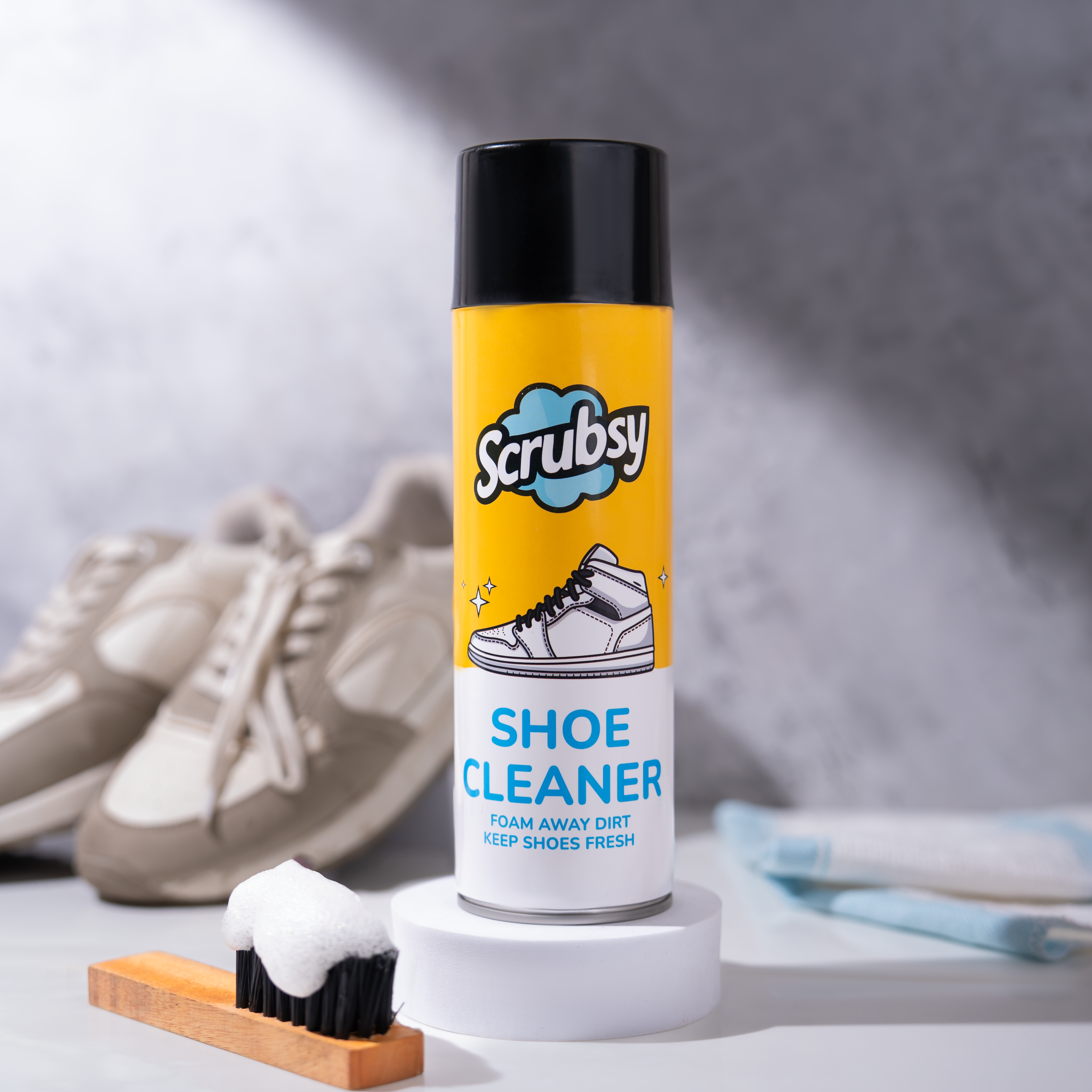 India's #1 Foam-Based Footwear Cleaner