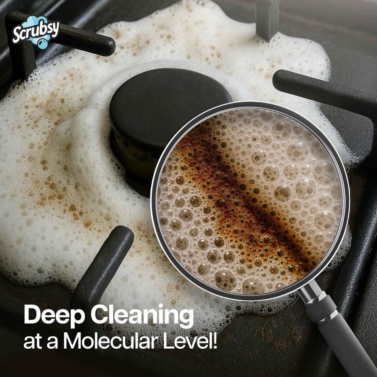India's #1 Foam-Based Complete Kitchen Cleaner & Disinfectant – Scrubsy