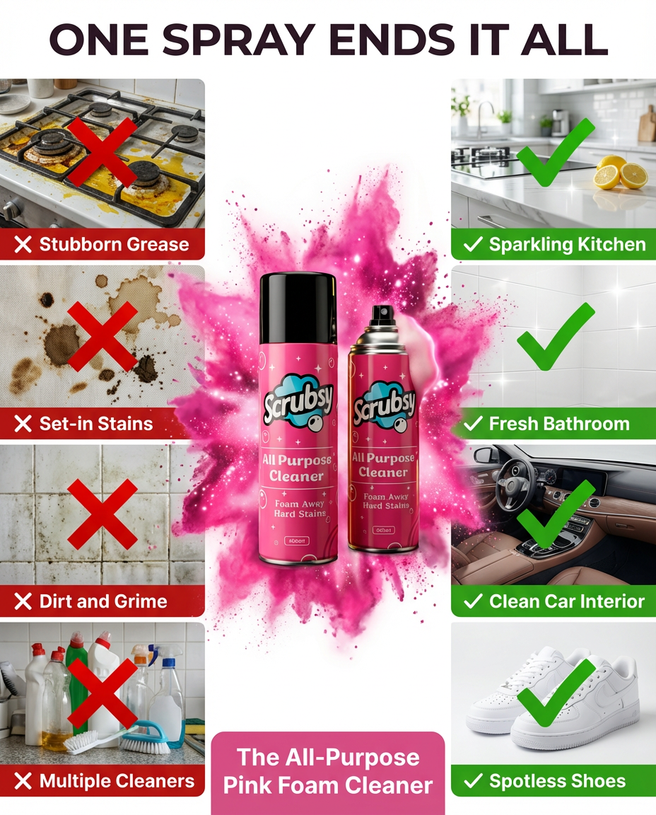 Scrubsy Magic Foam - All Purpose Cleaner