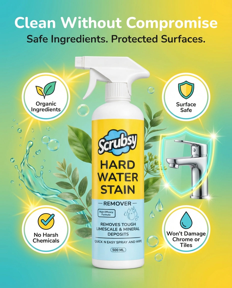 Scrubsy All-in-1 Bathroom Cleaner (500ml + 500ml FREE)