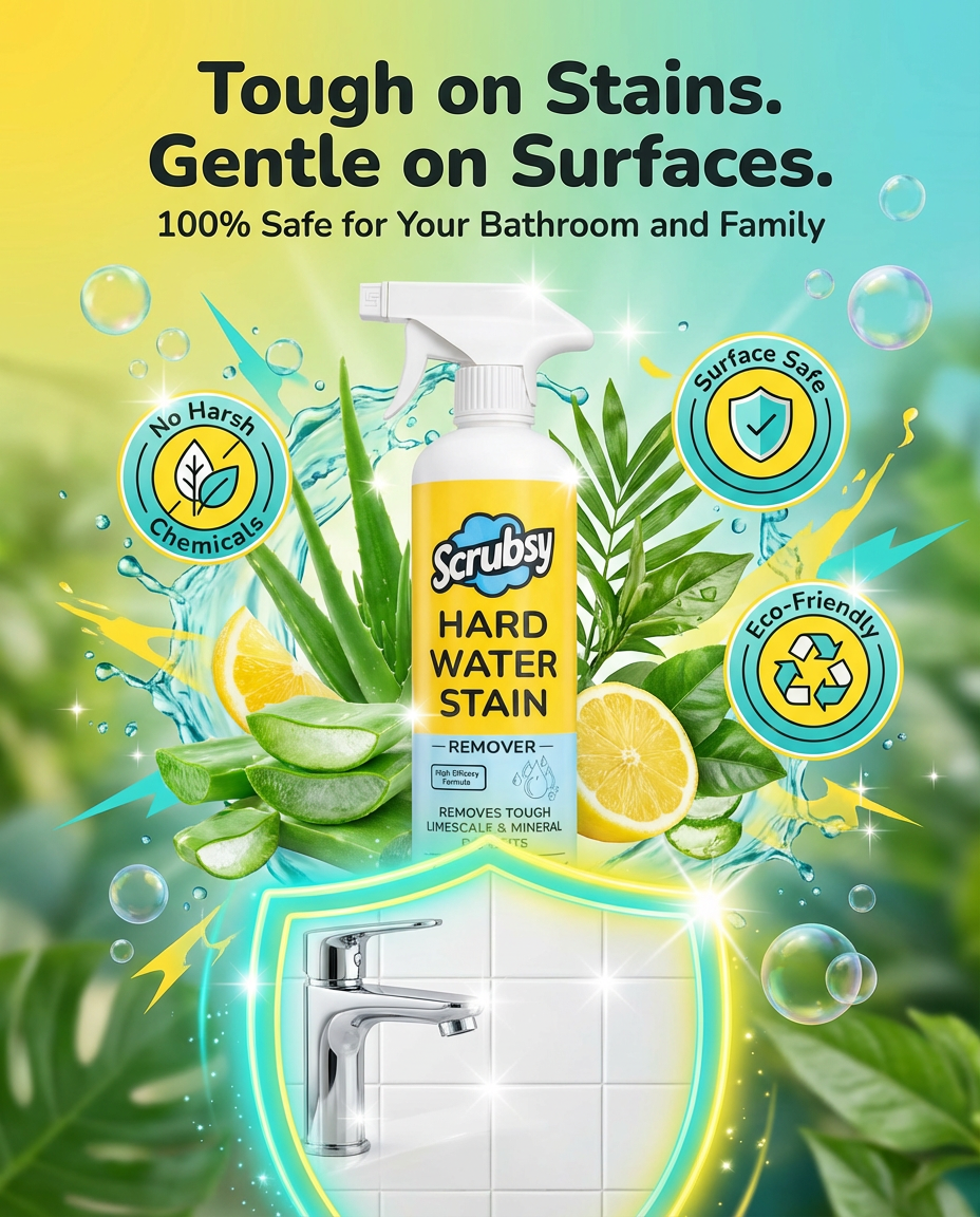 Scrubsy All-in-1 Bathroom Cleaner (500ml + 500ml FREE)