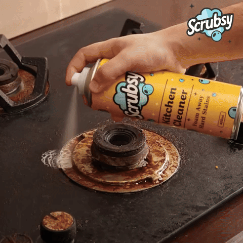 India's #1 Foam-Based Complete Kitchen Cleaner & Disinfectant – Scrubsy