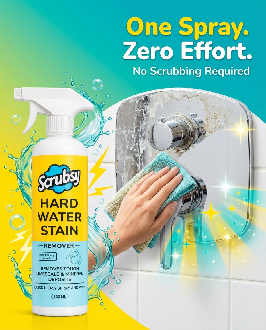 Scrubsy All-in-1 Bathroom Cleaner (500ml + 500ml FREE)