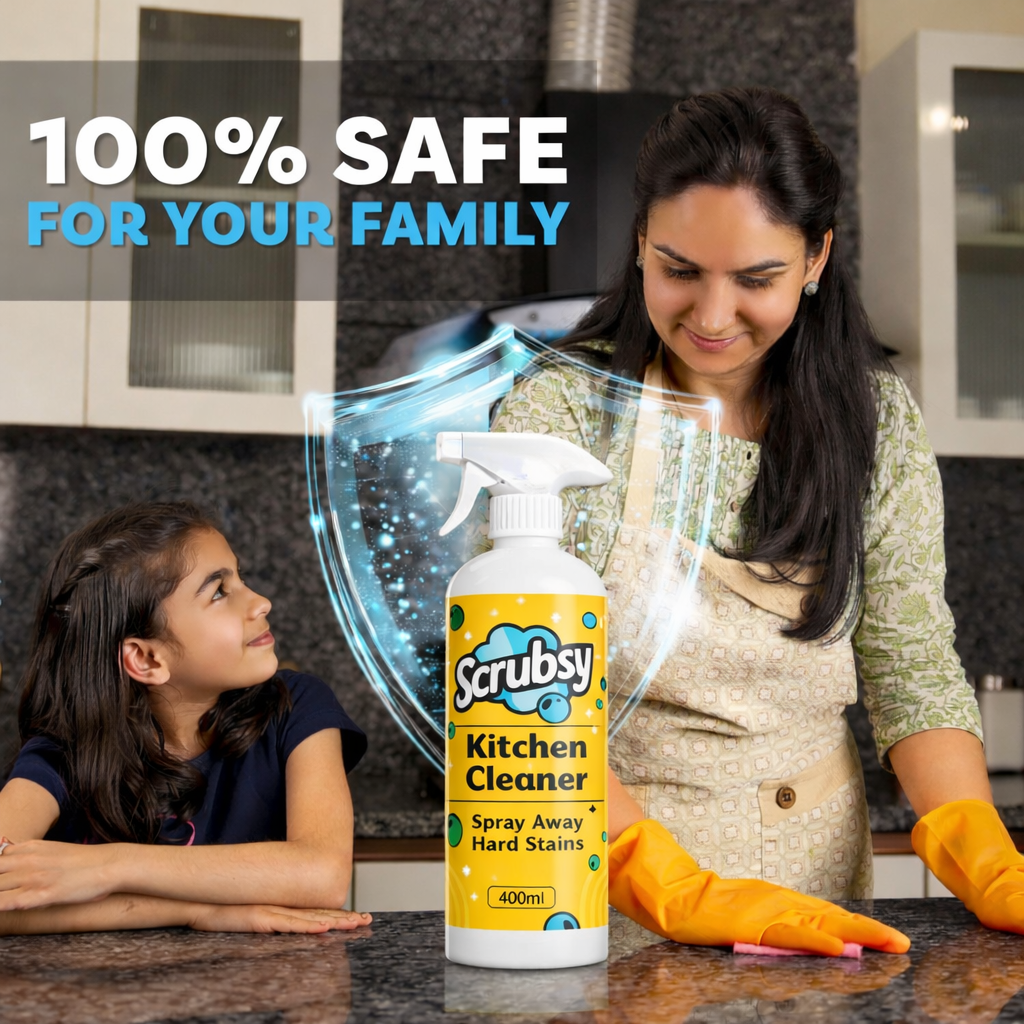 India’s #1 Foam-Based Kitchen Cleaner (1+1 Free)