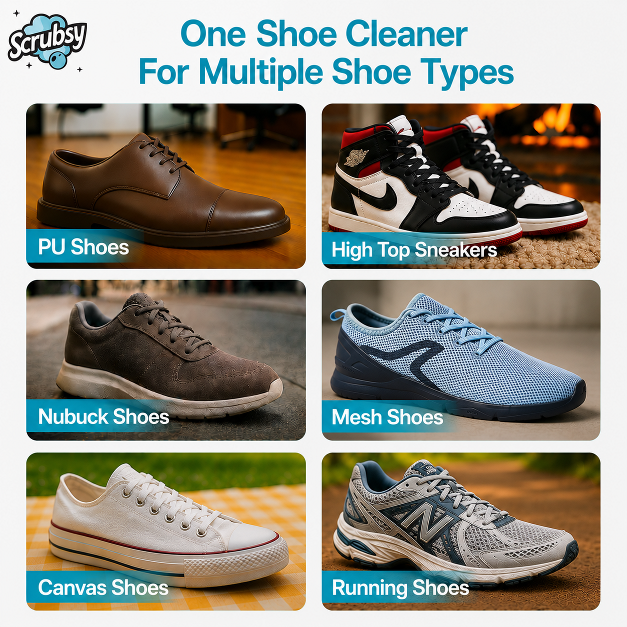 India's #1 Foam-Based Footwear Cleaner (Free Cleaning Brush) (Pack of 2)